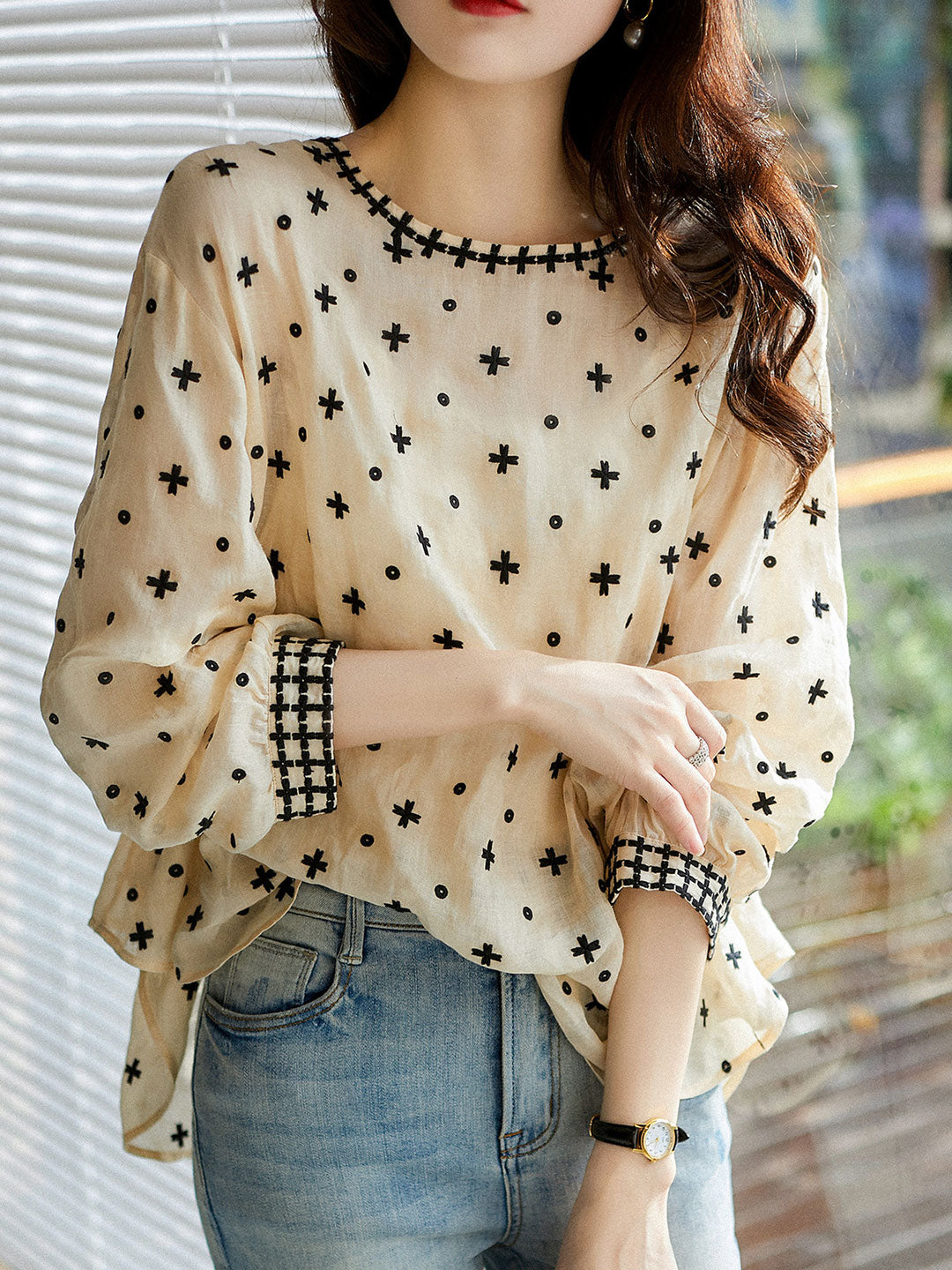 Damen Bluse Ärmellos Leichtes Polyester Elegantes Design-1
