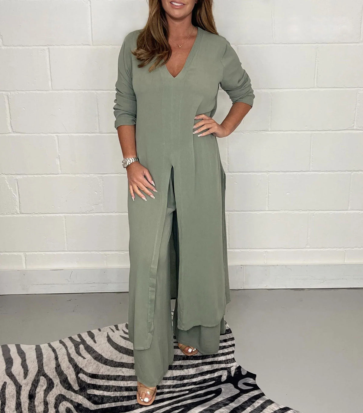 Variant image for Damen-Set, zweiteilig, Boho, Stil-1