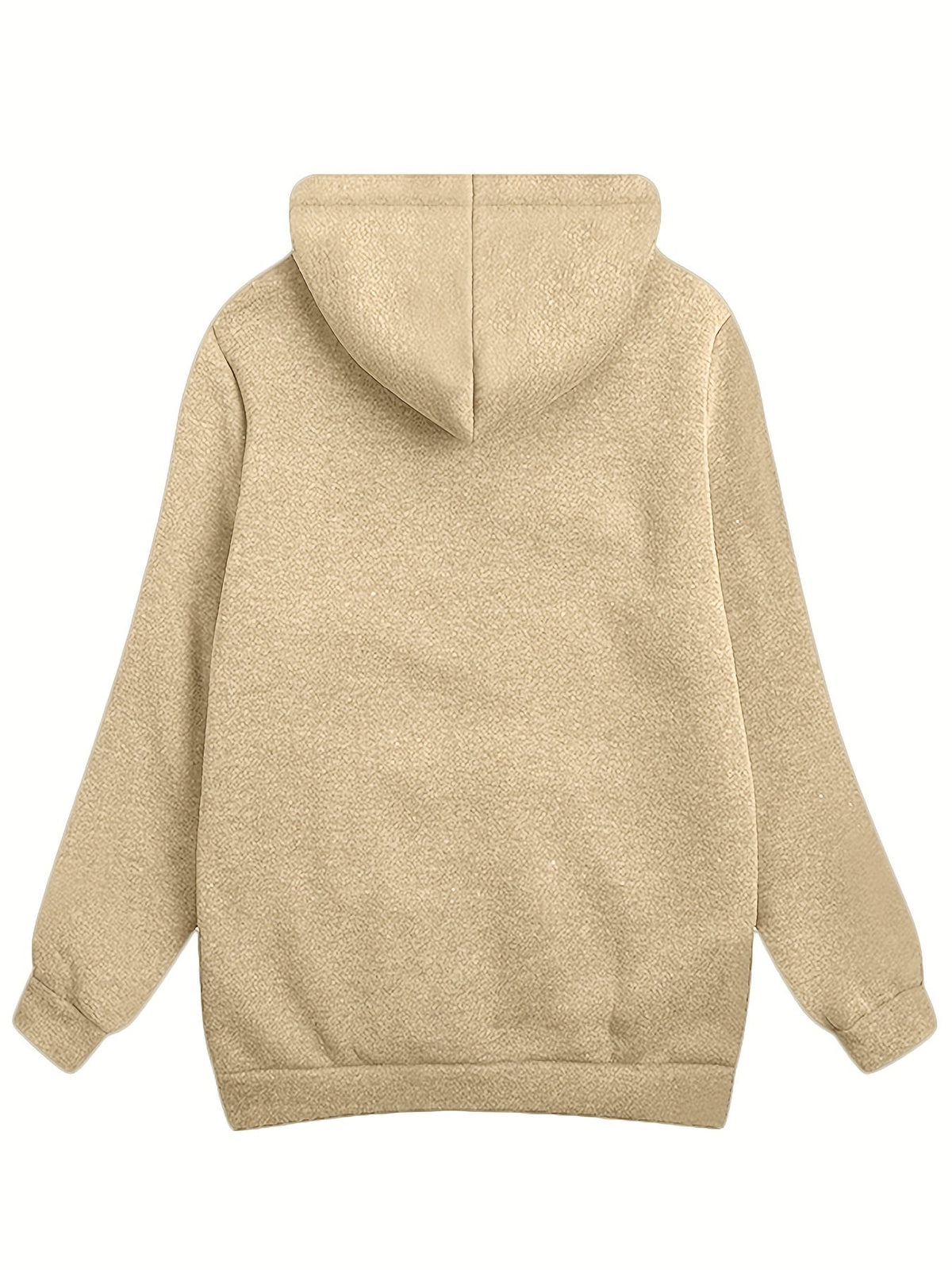 Schwarzer Herren-Hoodie mit Fleecefutter – Klassisches Design und weiches Fleece für eine bequeme Passform 3