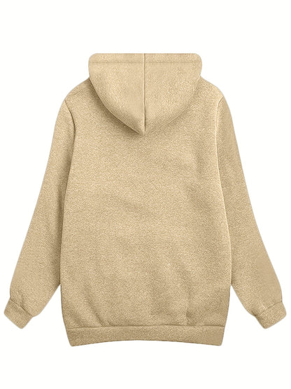 Schwarzer Herren-Hoodie mit Fleecefutter – Klassisches Design und weiches Fleece für eine bequeme Passform 3