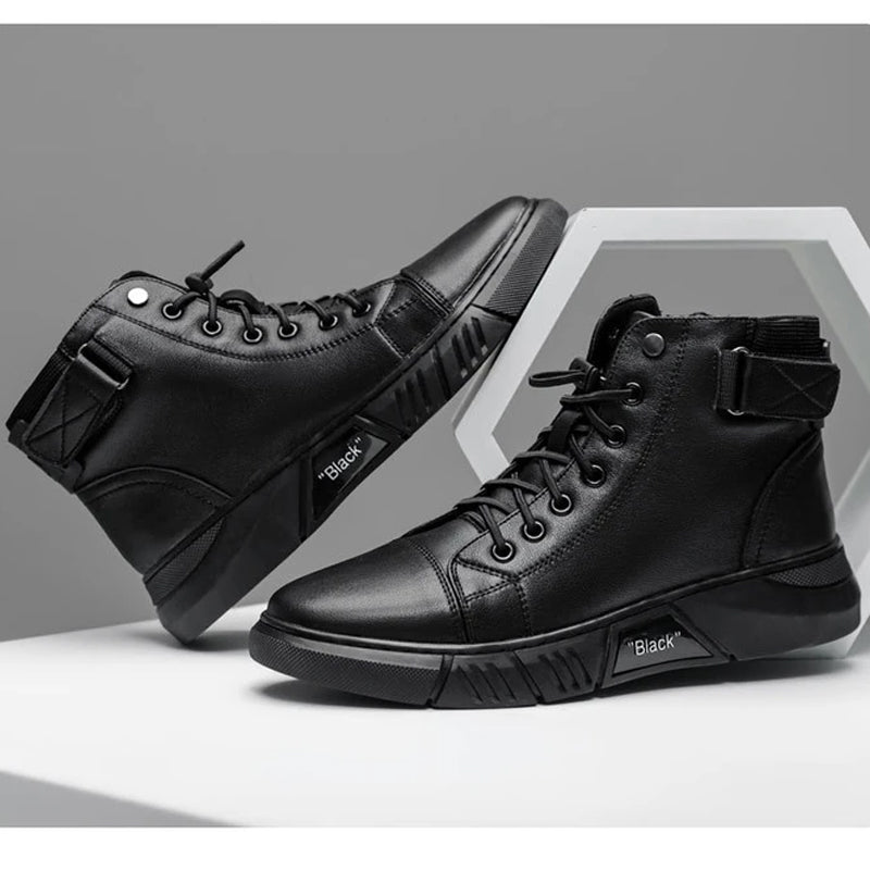 Variant image for Herren-Stiefel, Leder, isoliert, warm-1