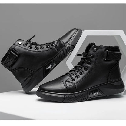Variant image for Herren-Stiefel, Leder, isoliert, warm-1