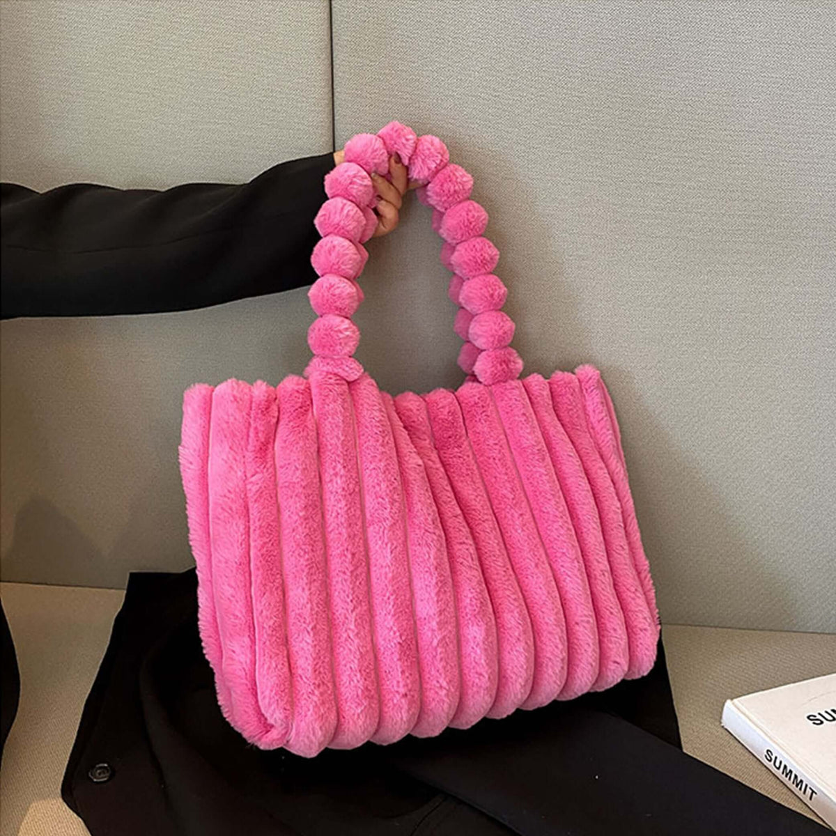 Damen-Handtasche Praktisch Polyester mit mehreren Fächern zur Organisation 6