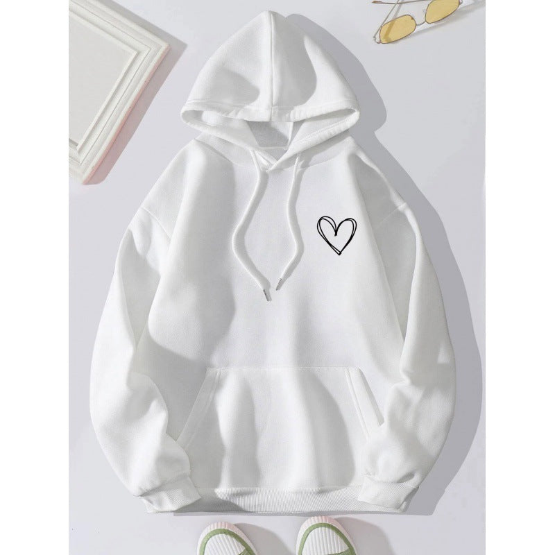 Variantenbild für langen Damen-Hoodie mit lässigem Design aus 100% Baumwolle-89