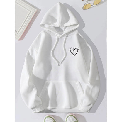 Variantenbild für langen Damen-Hoodie mit lässigem Design aus 100% Baumwolle-89