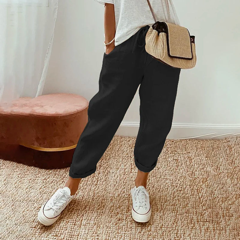 Variant image for Herren-Hose, monochrom, lässigen Stil, hochwertiger Stoff-25