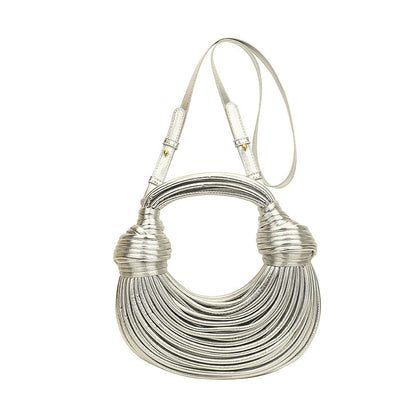 Variant image for Damen-Crossbody-Tasche, modernes Design, PU-Material, mit Außentasche-2