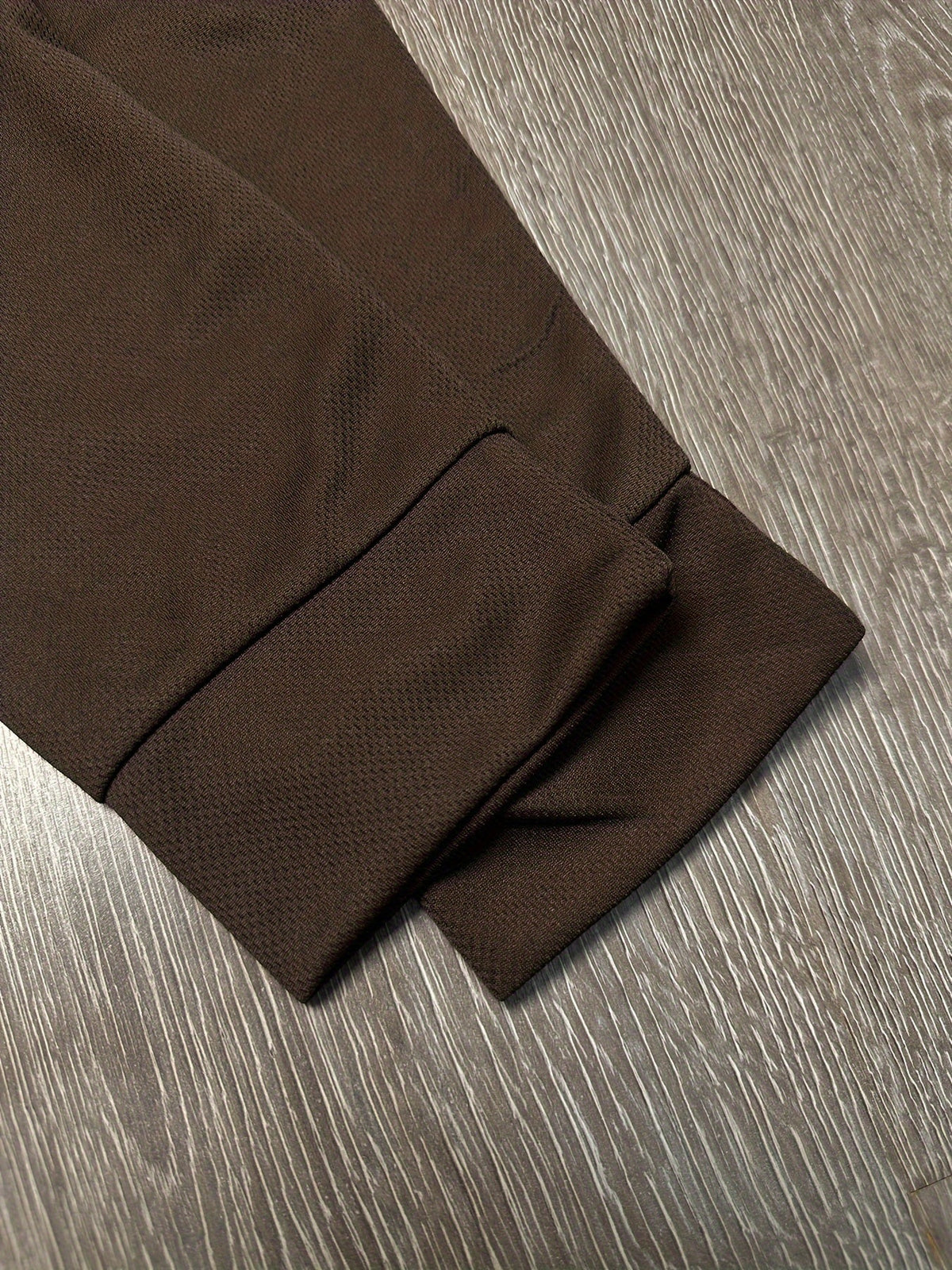 Langes Herren-Hemd, lässiger Stil, dehnbares Material-2