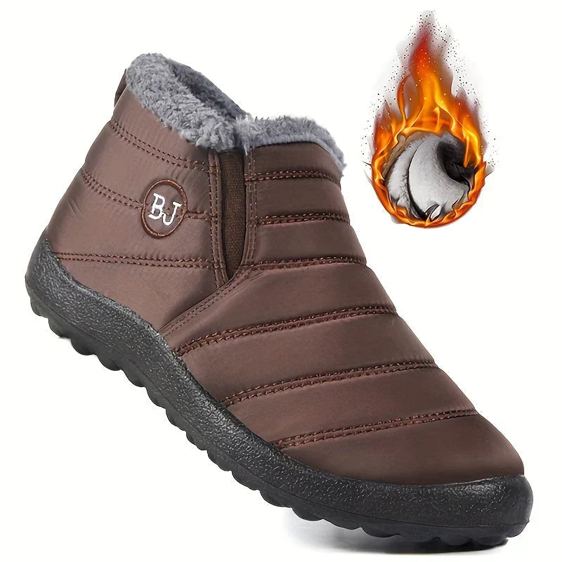 Damen-Schneestiefel aus nachhaltigem Material – Wintermode mit hohem Komfort und Wärmeisolierung, in mehreren Farben und Größen 11