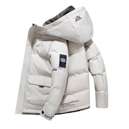 Herren Kapuzenjacke Kanadisches Design Polyester Baumwolle-3