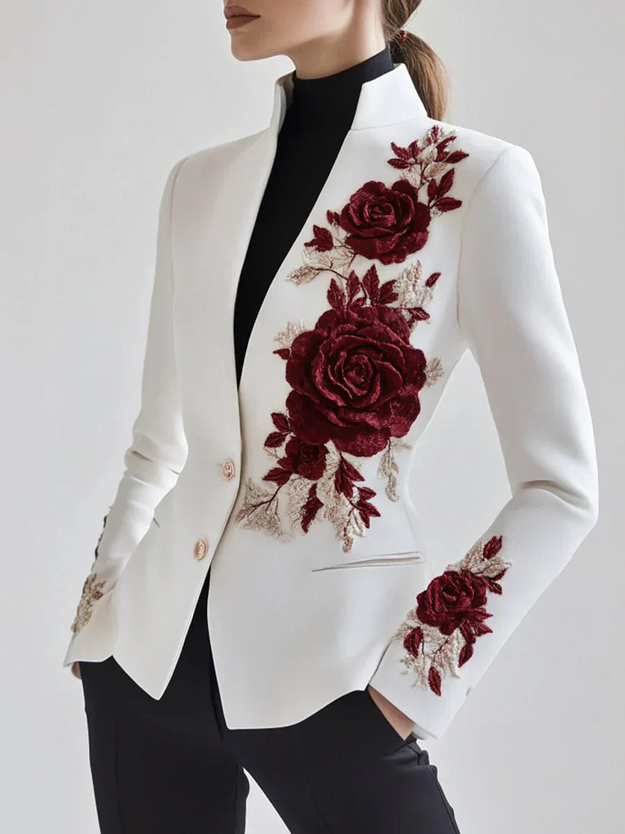 Variant image for Damen-Mantel Elegant Zeitlos Polyester für alle Anlässe-1