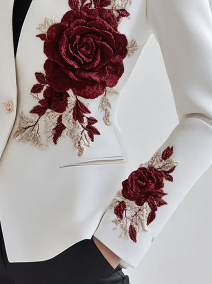Damen-Mantel Elegant Zeitlos Polyester für alle Anlässe-4