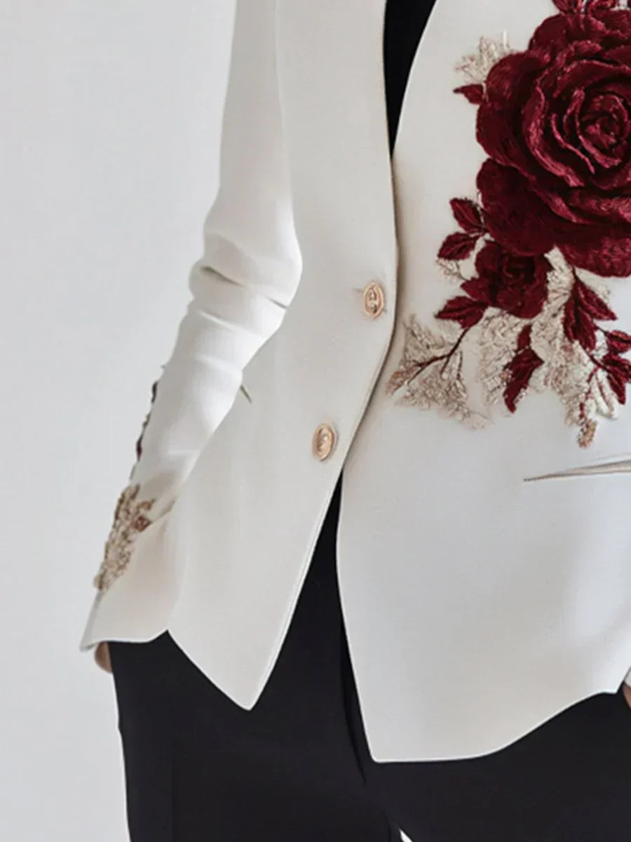 Damen-Mantel Elegant Zeitlos Polyester für alle Anlässe-3