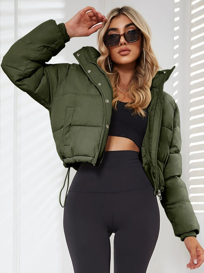 Variant image for Damen-Winterjacke, kurz, monochrom, Polyester-13