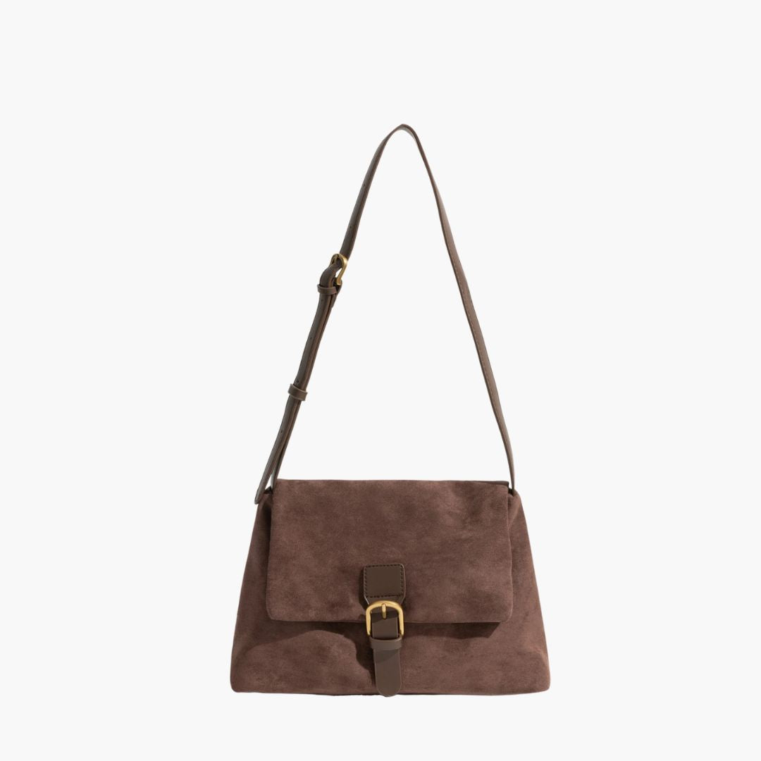 Damentasche, Faux, Wildleder, vielseitiges Design, veganes Leder-1