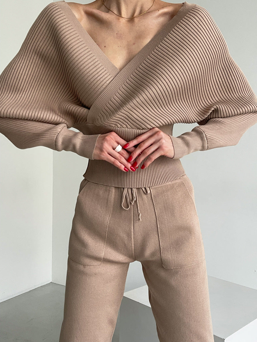 Damen-Set, zweiteilig, schulterfrei, modern, elastische Viskose-2