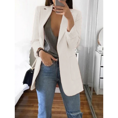 Variant image for Damen Blazer Enger Geschnitten Modernes Design Hochwertiger Stoff-31