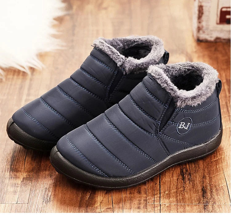 Wasserdichte Herren-Slip-On-Hausschuhe für den Winter – Bequem und trendig für drinnen und draußen 5