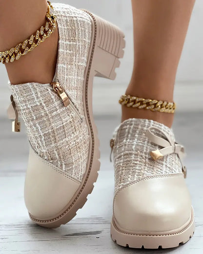 Damen-Schuhe mit hohem Absatz Trendy Design Synthetikmaterial-2