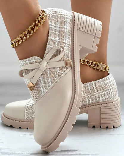 Damen-Schuhe mit hohem Absatz Trendy Design Synthetikmaterial-1