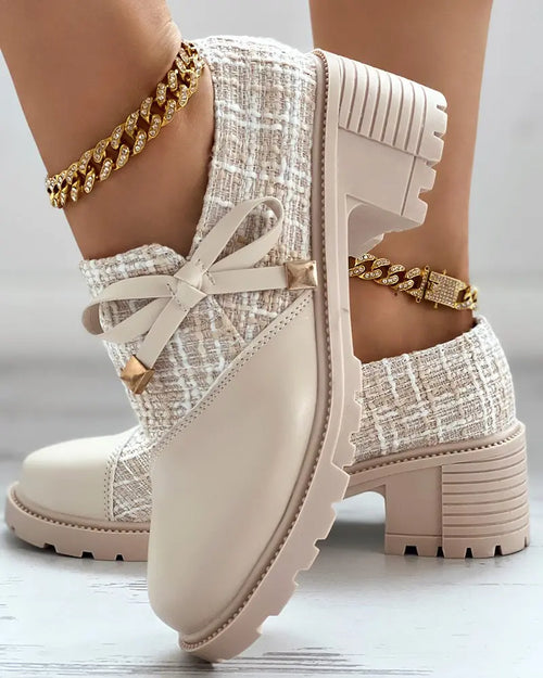 Damen-Schuhe mit hohem Absatz Trendy Design Synthetikmaterial-1