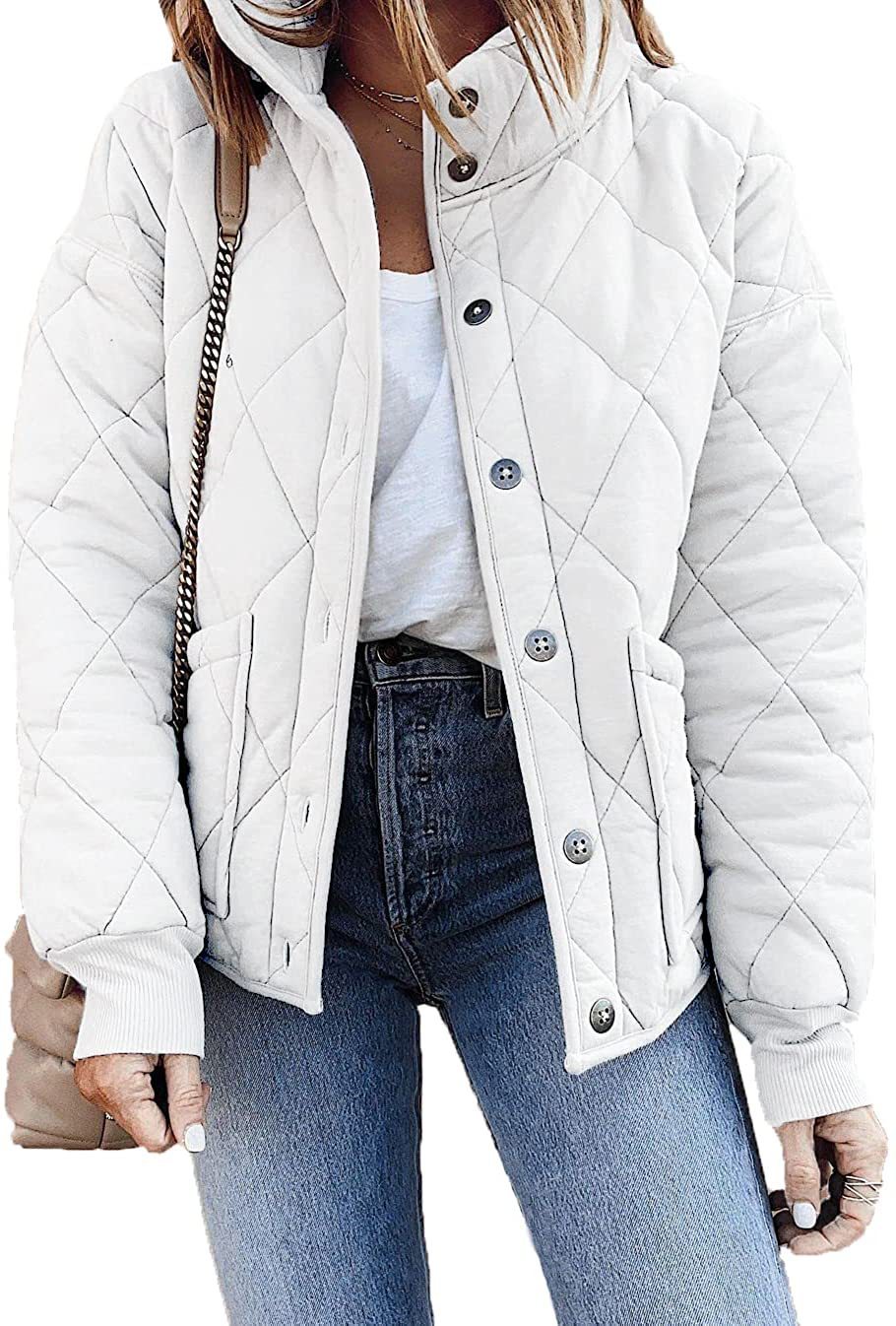 Variant image for Damen-Jacke Lässige Passform Nachhaltiges Polyester-26