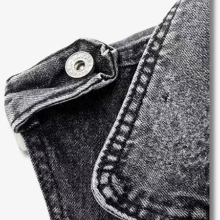 Damen Weste Denim Moderner Stil Vielseitiger Komfort-6