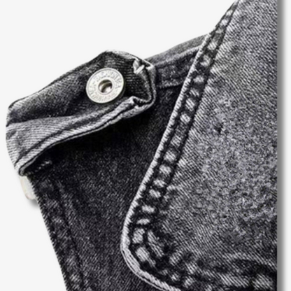 Damen Weste Denim Moderner Stil Vielseitiger Komfort-6