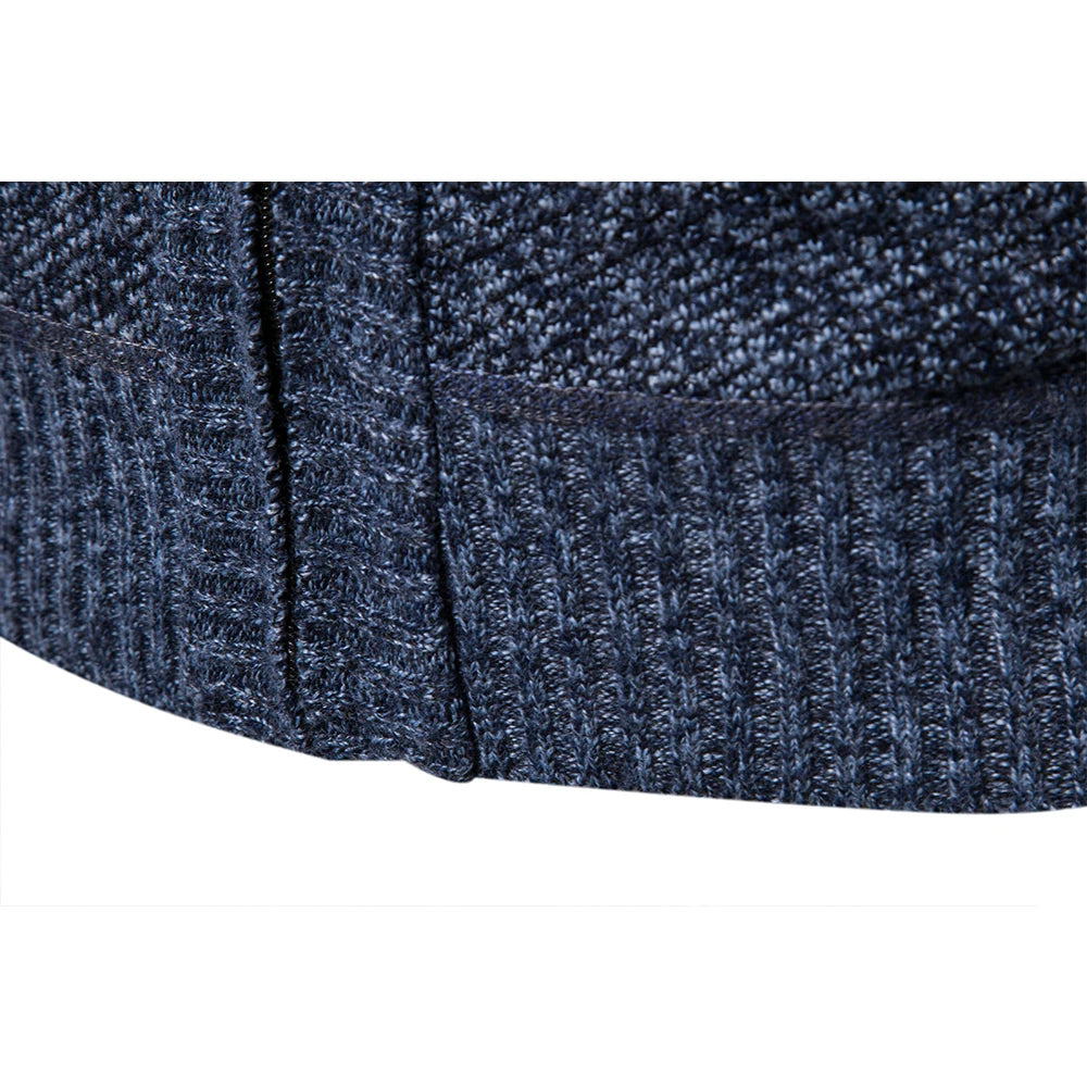 Slimfit Winterweste für Herren mit hochwertigem Strickdesign – Trendig und wärmend, in mehreren Farben und Größen 2