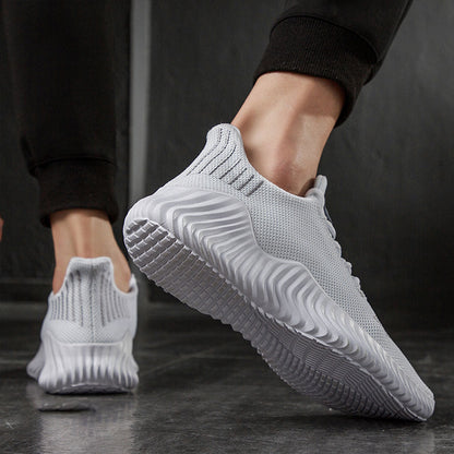 Sportliche Herrenschuhe aus Leder mit Memory-Schaumsohle – leicht und langlebig, perfekt für Training und Alltag 6