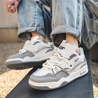Variant image for Herren-Sneakers, Skate, Stil, geometrisches Synthetikmaterial-11