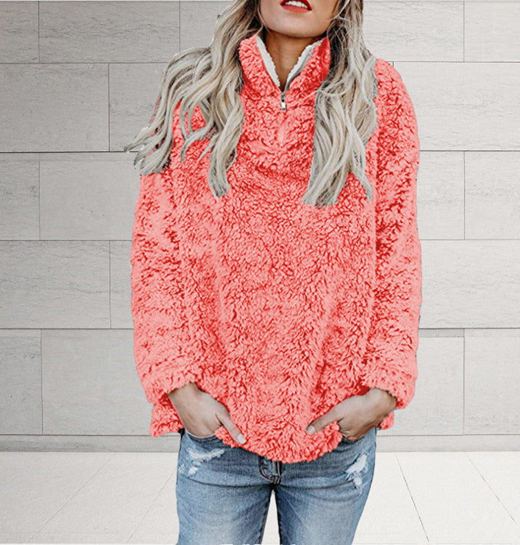 Damen-Strickpullover, klassischer Stil, weiche Baumwolle-1