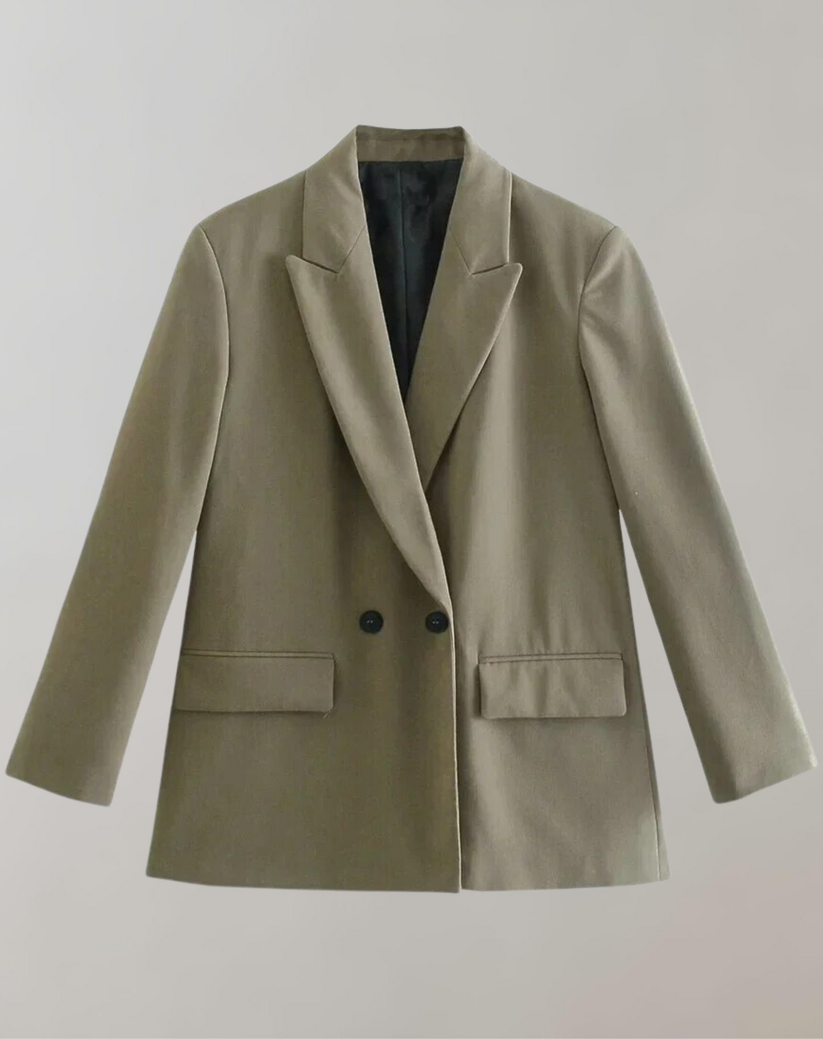 Variant image for Damen-Blazer, zweireihige Stoffmischung-4
