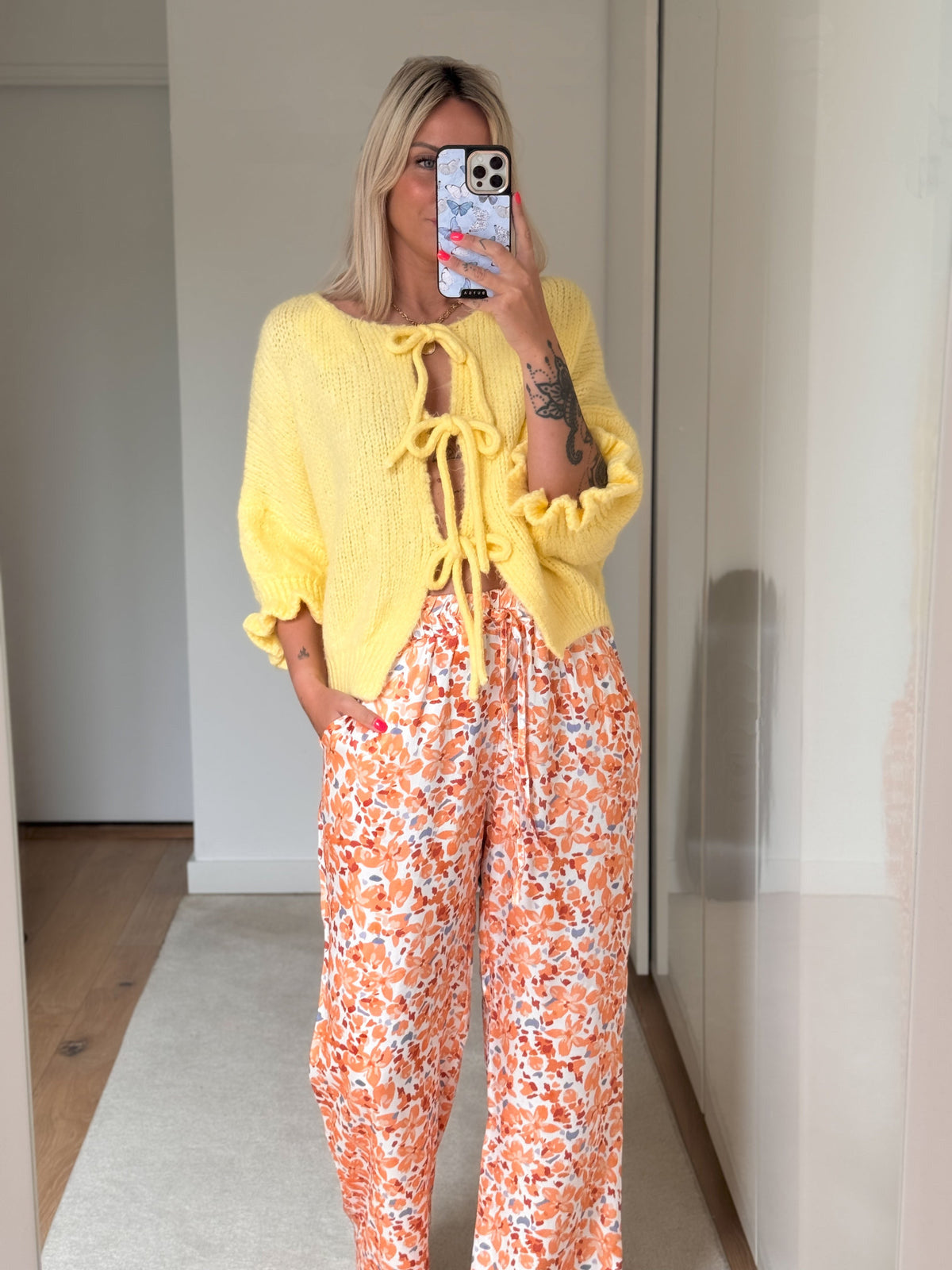 Variantenbild für Damen-Cardigan mit Bindeband aus Polyester-4