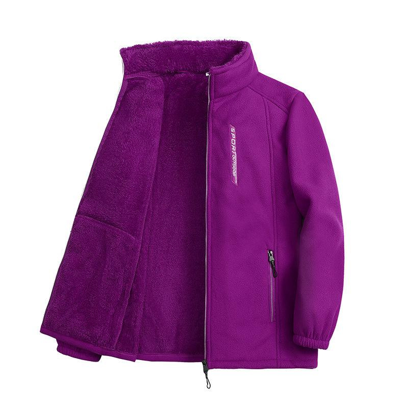 Variant image for Damenjacke Leicht Fleece mit Reißverschluss für Outdoor-Aktivitäten-17