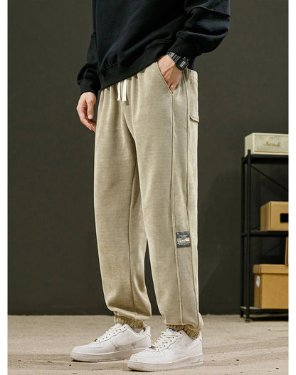Variant image for Herren-Hose, Sladdbyxor, Chenille, mit elastischem Bund-8
