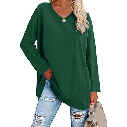 Variant image for Damen-Strickpullover, lässiger weicher Stoff-36