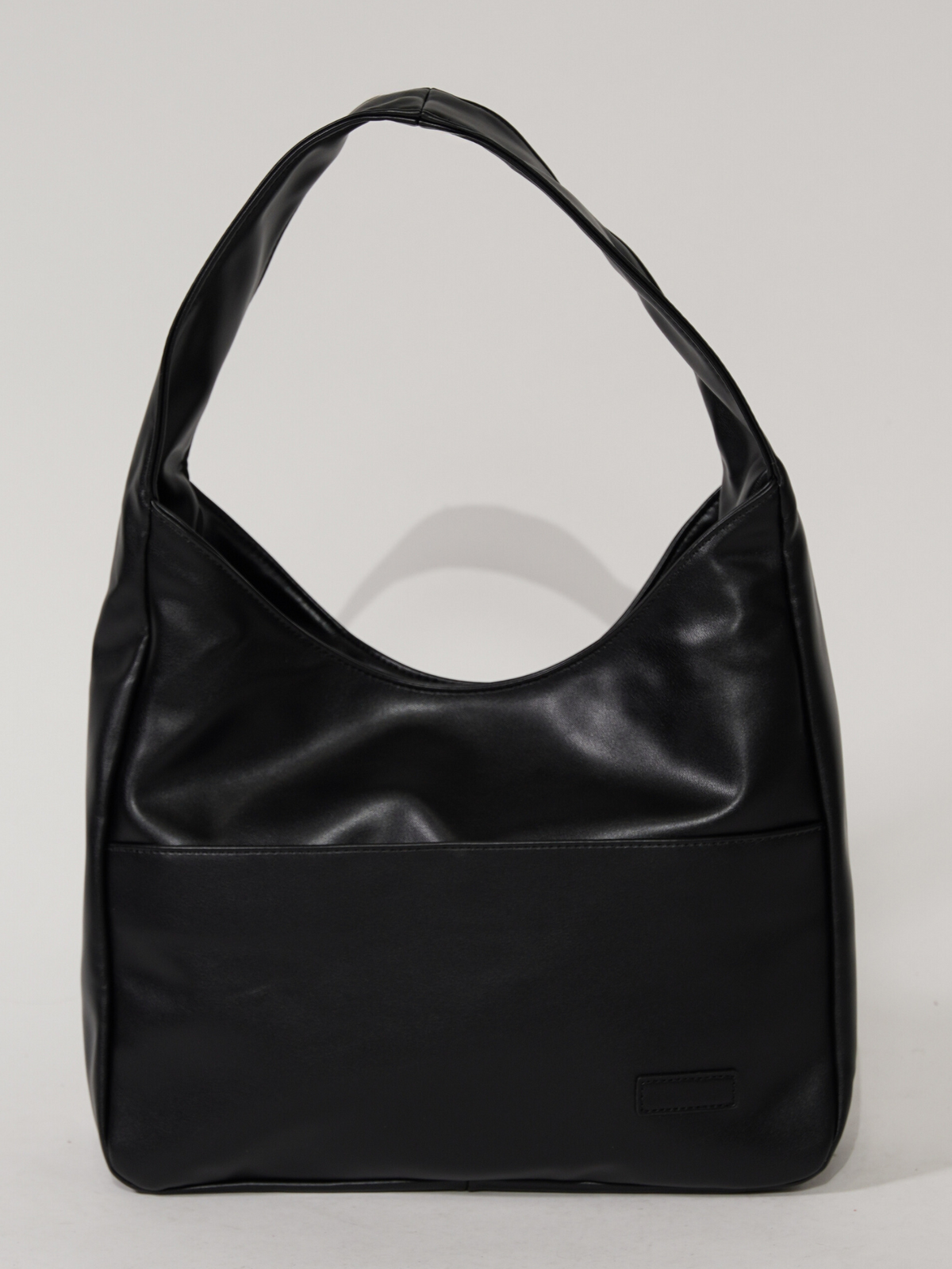 Damen-Rucksack, runde Form, Kunstleder mit Reißverschluss 8