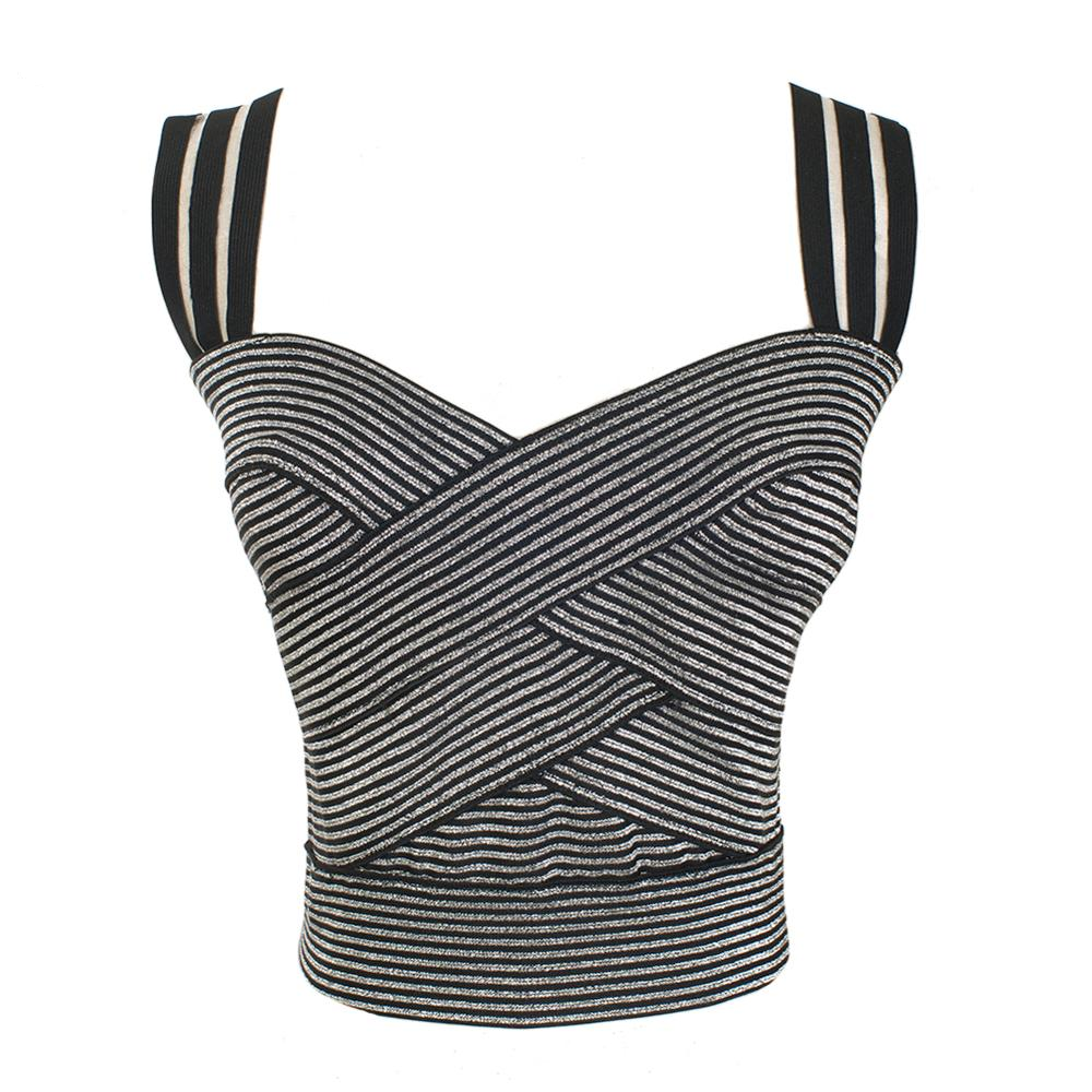 Damen-Crop-Top, Streetwear, Acetat, Polyester-6