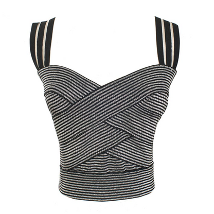 Damen-Crop-Top, Streetwear, Acetat, Polyester-6