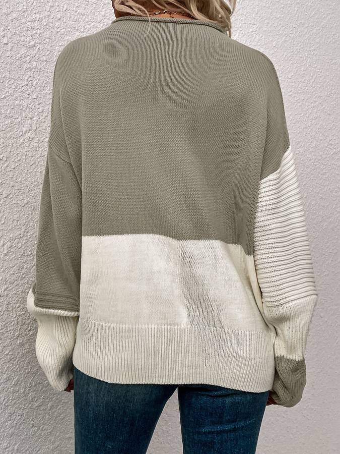 Damen-Strickpullover, aus weichem Material, mit lässiger Passform-2