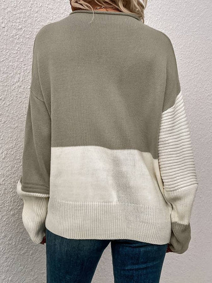 Damen-Strickpullover, aus weichem Material, mit lässiger Passform-2