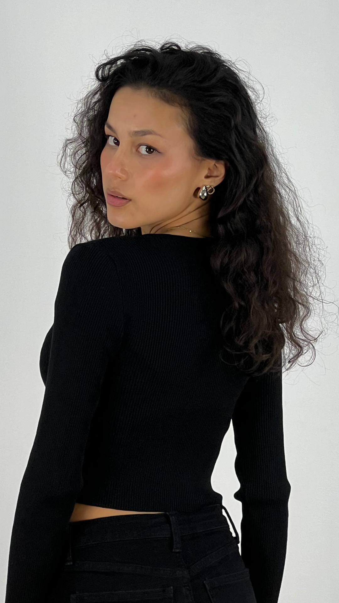 Damen-Top, Festtops, trendige Viskose-Mix-3