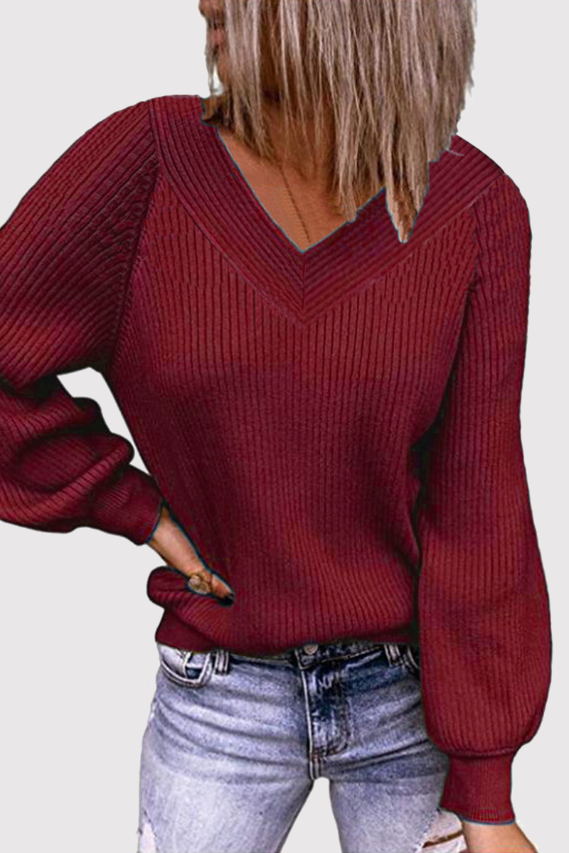 Damen-Strickpullover mit elegantem Design – aus weichem 100% Acryl, in mehreren Größen S-XL, perfekt für Alltag und formelle Anlässe 7