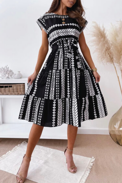 Damen-Kleid, trendiges Design, Polyester 4