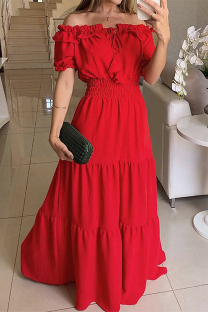 Damenkleid mit farbenfrohem Design, 100 % Baumwolle-1