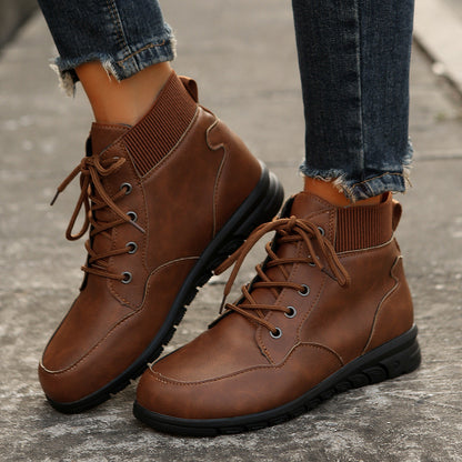 Variant image for Damen-Stiefeletten mit elastischem Taillenband aus synthetischem Material-17