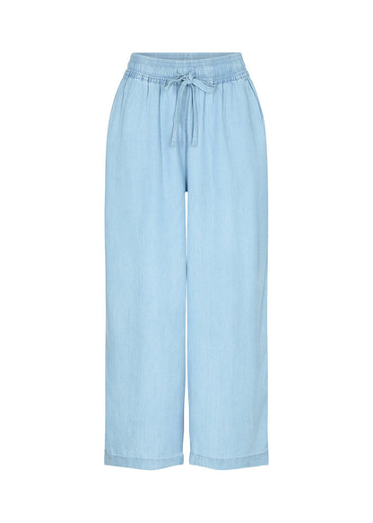 Damen-Loose-Fit-Hosen im Denim-Look, 100% Lyocell-5