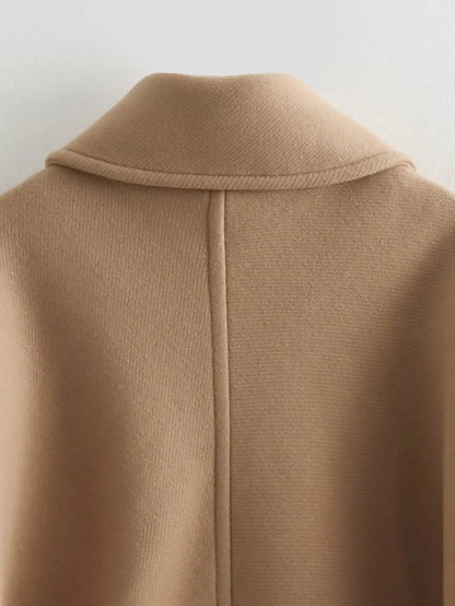 Damenjacke im Vintage-Stil mit modischem Kragen – Hochwertiger Stoff, perfekt für Alltag und Fest 5