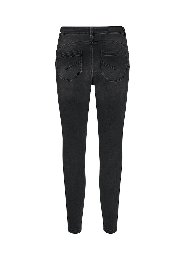 Damen-Hose, Stretchig, Polyester für Alltag und Freizeit-5